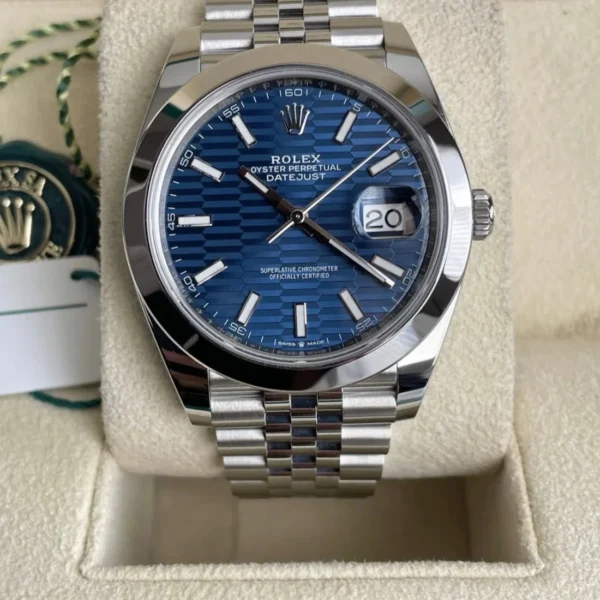 ROLEX DATEJUST JUBILÈE BLUE