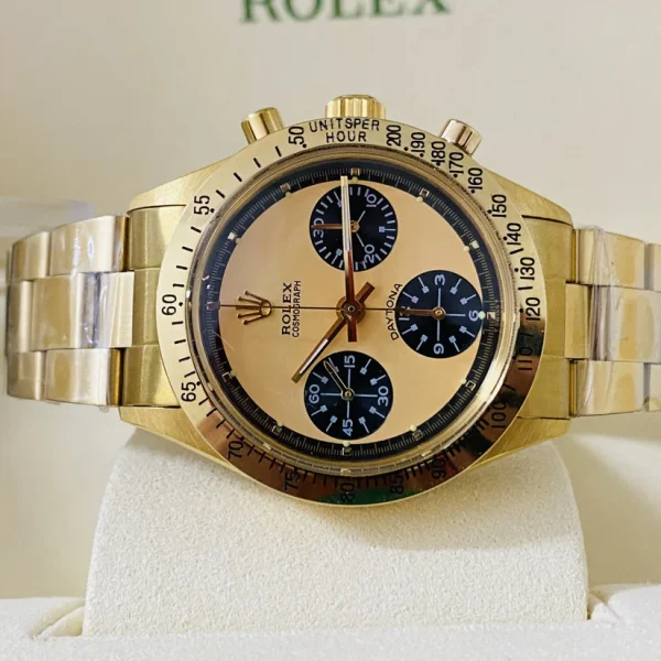 ROLEX DAYTONA PAUL NEWMAN 6245 CHAMPAGNE/ORO