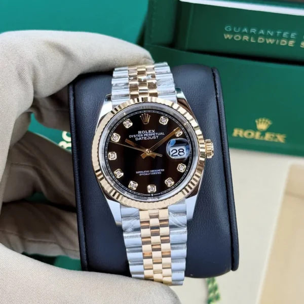 ROLEX DATEJUST JUBILEE BICOLOR DIAMOND